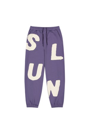 Capital Brushed Sweatpants Purple
