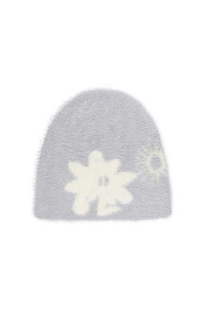 Cali Shaggy Beanie Grey