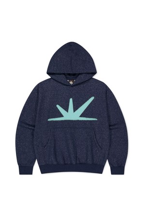 Daybreak Brushed Hoodie Heather Navy
