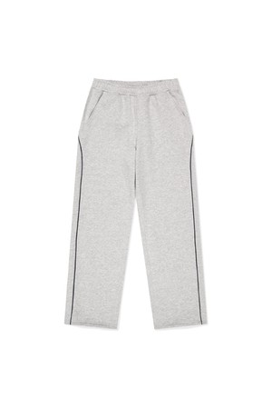 Crescent Brushed Sweatpants Heather Grey