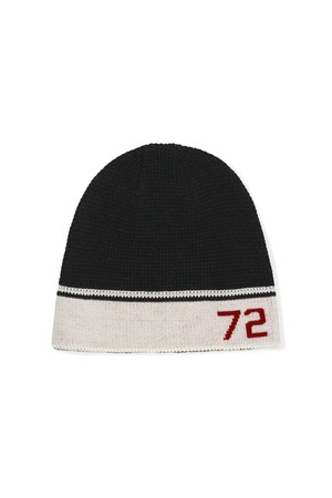 72 Stripe beanie Charcoal