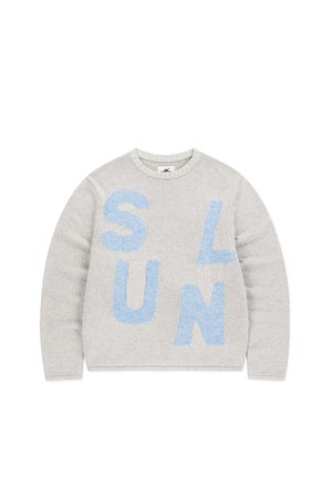 Capital Crewneck Knit Heather Ivory