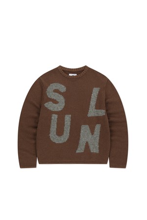Capital Crewneck Knit Brown