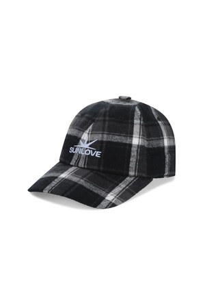 Flannel Club Cap Black