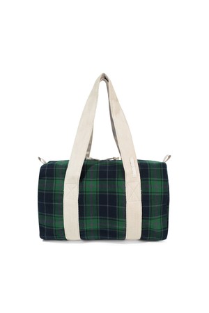 Flannel Micro Duffle Bag Green