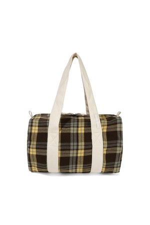 Flannel Micro Duffle Bag Yellow