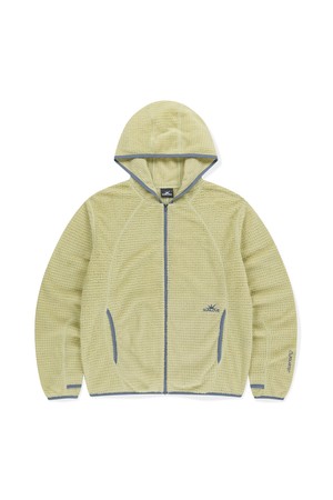Polartec Alpha Zip Up Hoodie Beige