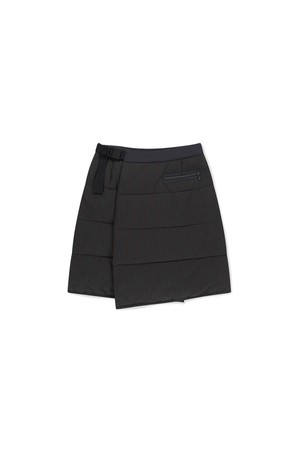 Flannel Insulated Lap Skirt Brown