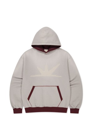 [HOME ALONe] Knit Effect Daybreak Hoodie Grey