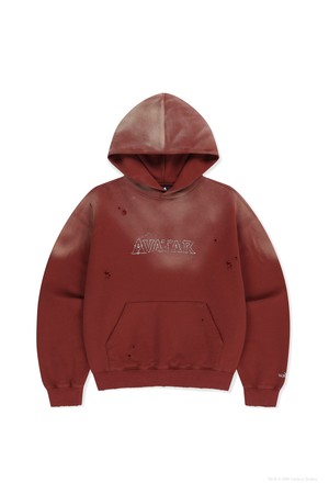[AVATAR] Faded Hoodie Red