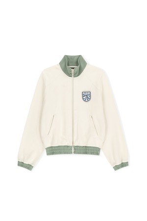 Crest Track Jacket Ivory