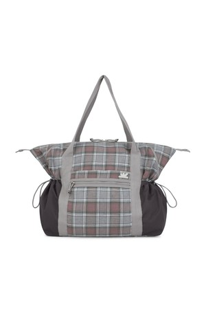 Cabin Big Tote Pink Plaid