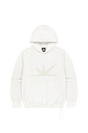 ASCII Daybreak LS Hooded Tee White