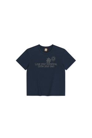 W Love Your Sunshine Tee Navy