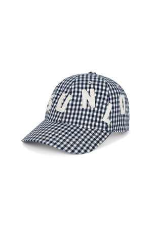 Staccato Cap Navy Gingham