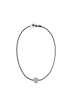 Cali Cord Necklace Brown