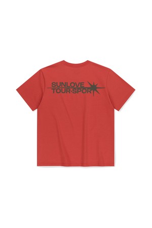 Flash Logo Tee Red