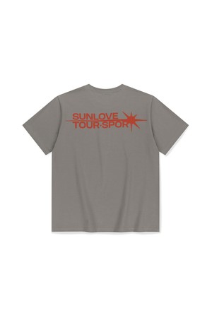Flash Logo Tee Grey