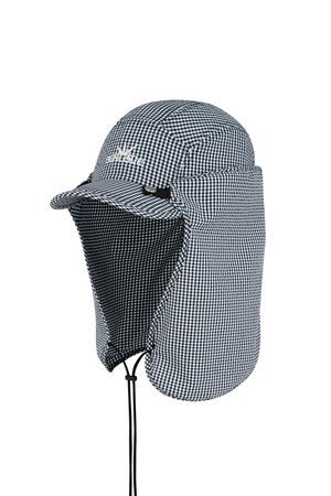 Check Breath Hybrid Cap Navy Gingham