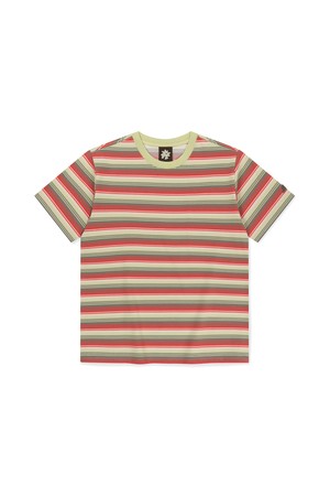 Striped Allday Tee Red