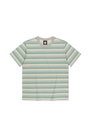 Striped Allday Tee Grey
