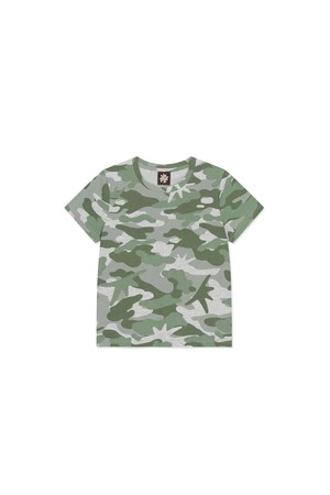W Camo Tee Olive