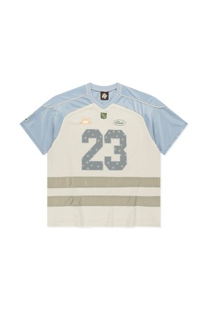 23 Star Mesh Tee Beige