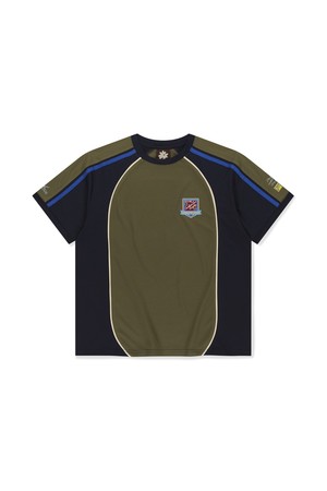 Track Jersey Tee Olive