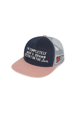 Quiet Mesh Trucker Cap Navy