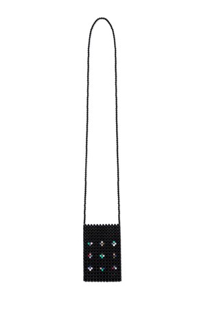 Beads Mini Bag Black