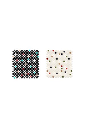 Beads Coaster(2pcs) Multi