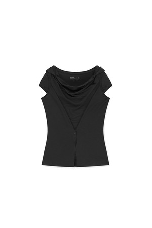 W Polartec Delta FlexAir Hooded Tee Black