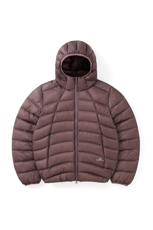 Hooded Fly Light Down Jacket Rose