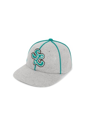 Jersey Piping Cap Heather Grey