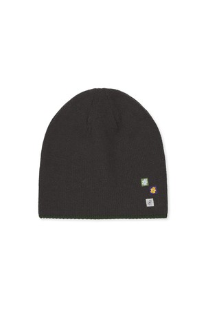 Reversible Net Beanie Brown