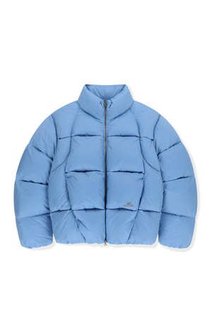Toray Slice Down Jacket Light Blue