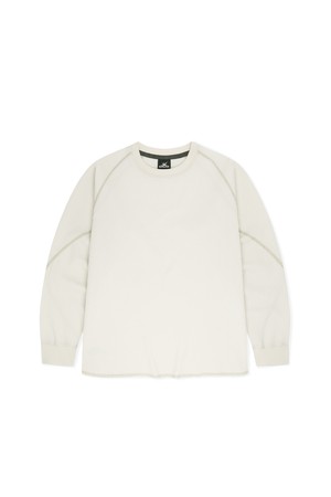 Aero Waffle LS Tee Ivory