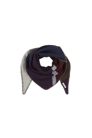 Knit Tri Bandana Purple