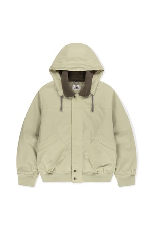 Fleece Lined Swing Jacket Beige