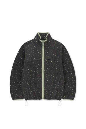 Phase Fleece Jacket Charcoal Dot