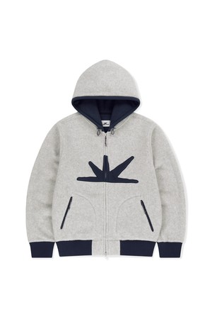 Daybreak Fleece Zip Up Hoodie Heather Grey
