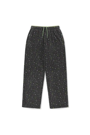 Phase Fleece Pants Charcoal Dot