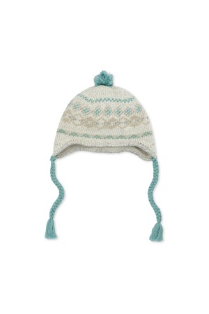 Alpine Tassel Beanie Ivory
