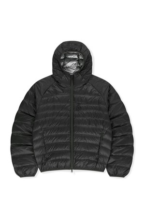 AIR Hooded Goose Down Jacket Black