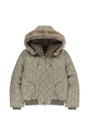 Vector Fur Down Jacket Camo