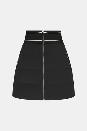 [테일러메이드] 여성 앞지퍼 구스 다운 큐롯_BLACK-a