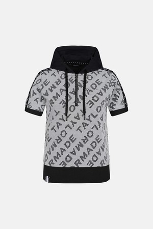 [테일러메이드] 여성 로고 후드 반팔 티셔츠 TWTRN5141-100_WHITE-a