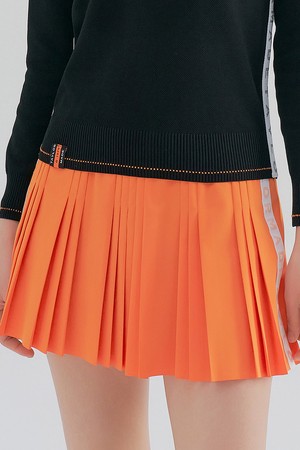 [테일러메이드] 여성 전체 주름 반바지 TWPSN5182-301_ORANGE-a