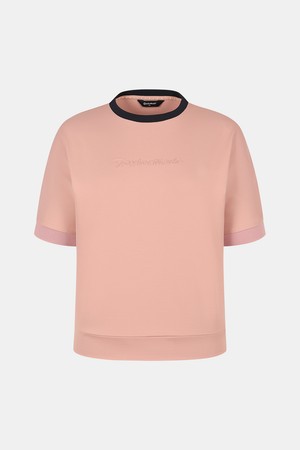 [테일러메이드] 여성 라운드 반팔 티셔츠 TWTRN6346-403_PINK-a