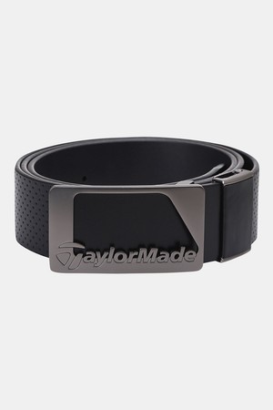 [테일러메이드] 남성 레터링 로고 후크 소가죽 벨트 TMABNF631-199_BLACK-a